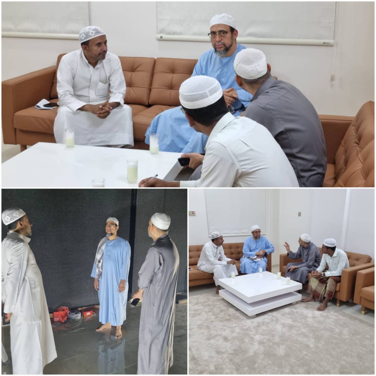 Shaykh AbdulKarim Yahya, Founder of Dar Al-Rahma, Visits the Academy